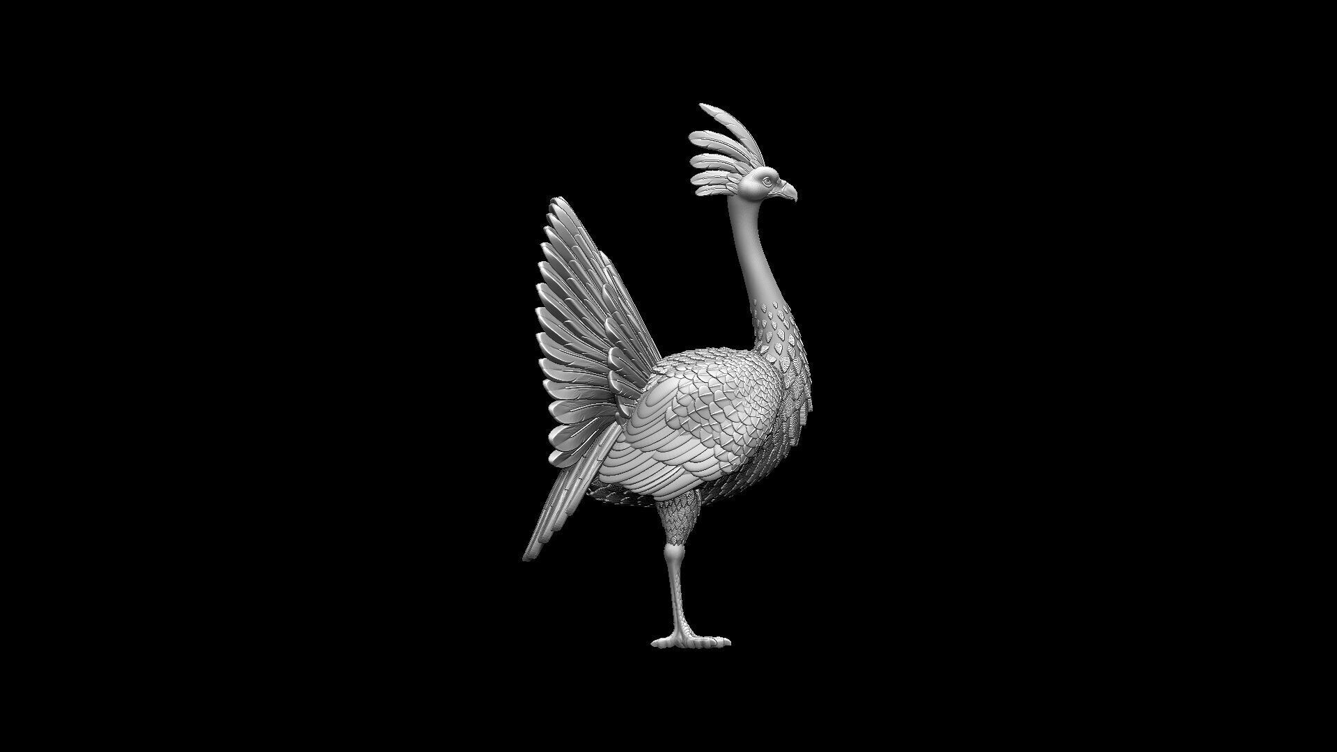 fantasy bird 3D print model_19
