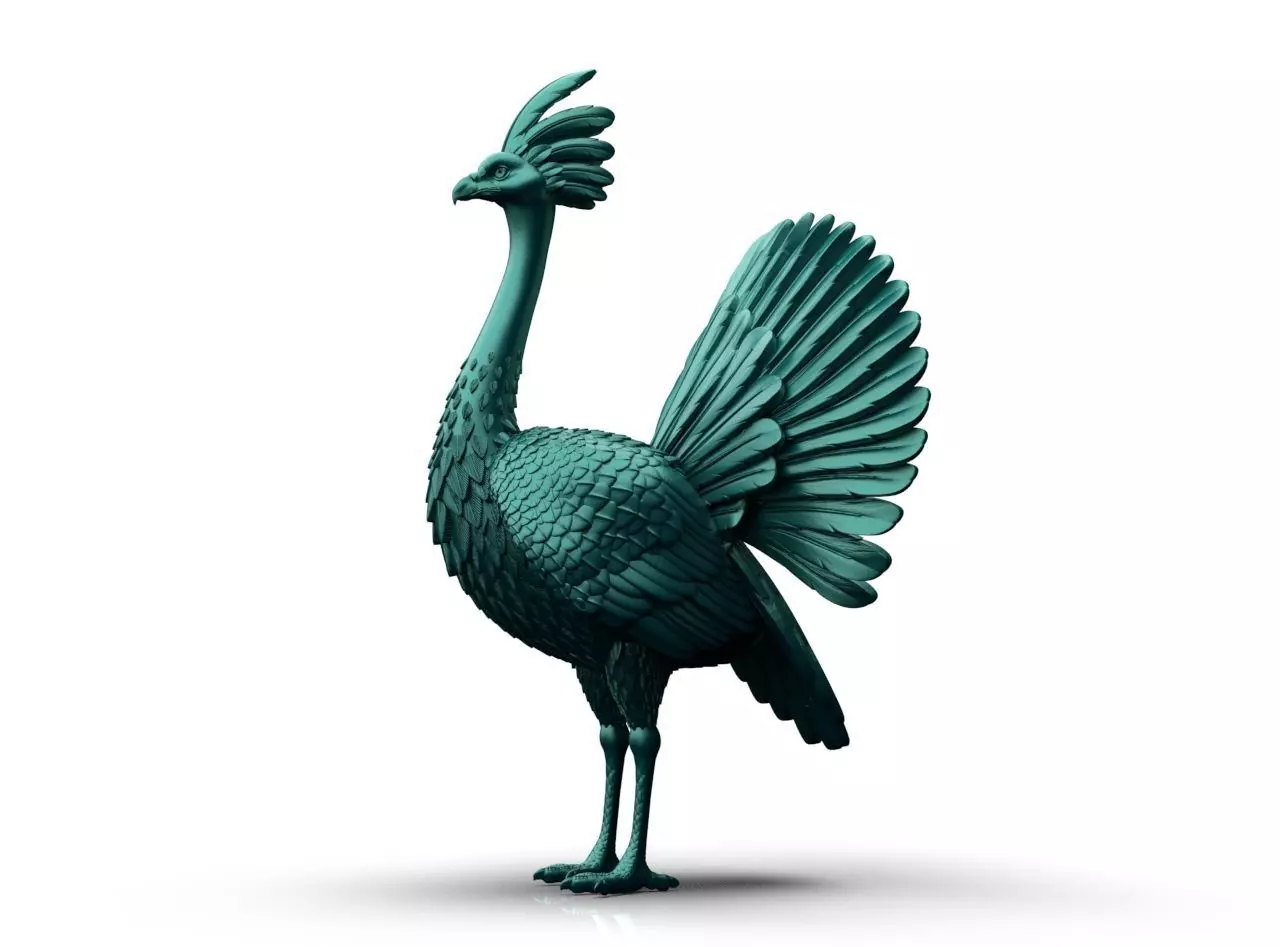 fantasy bird 3D print model_0