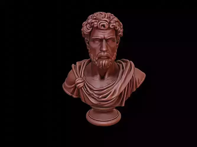 Roman Senator Bust