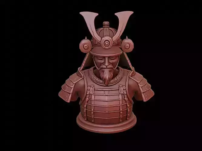 Samurai Bust