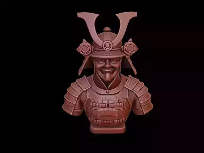 Samurai Bust