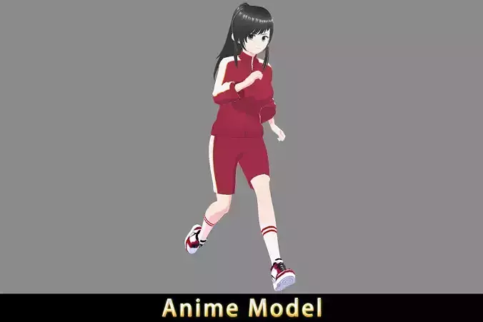 Anime Character - Sports Female