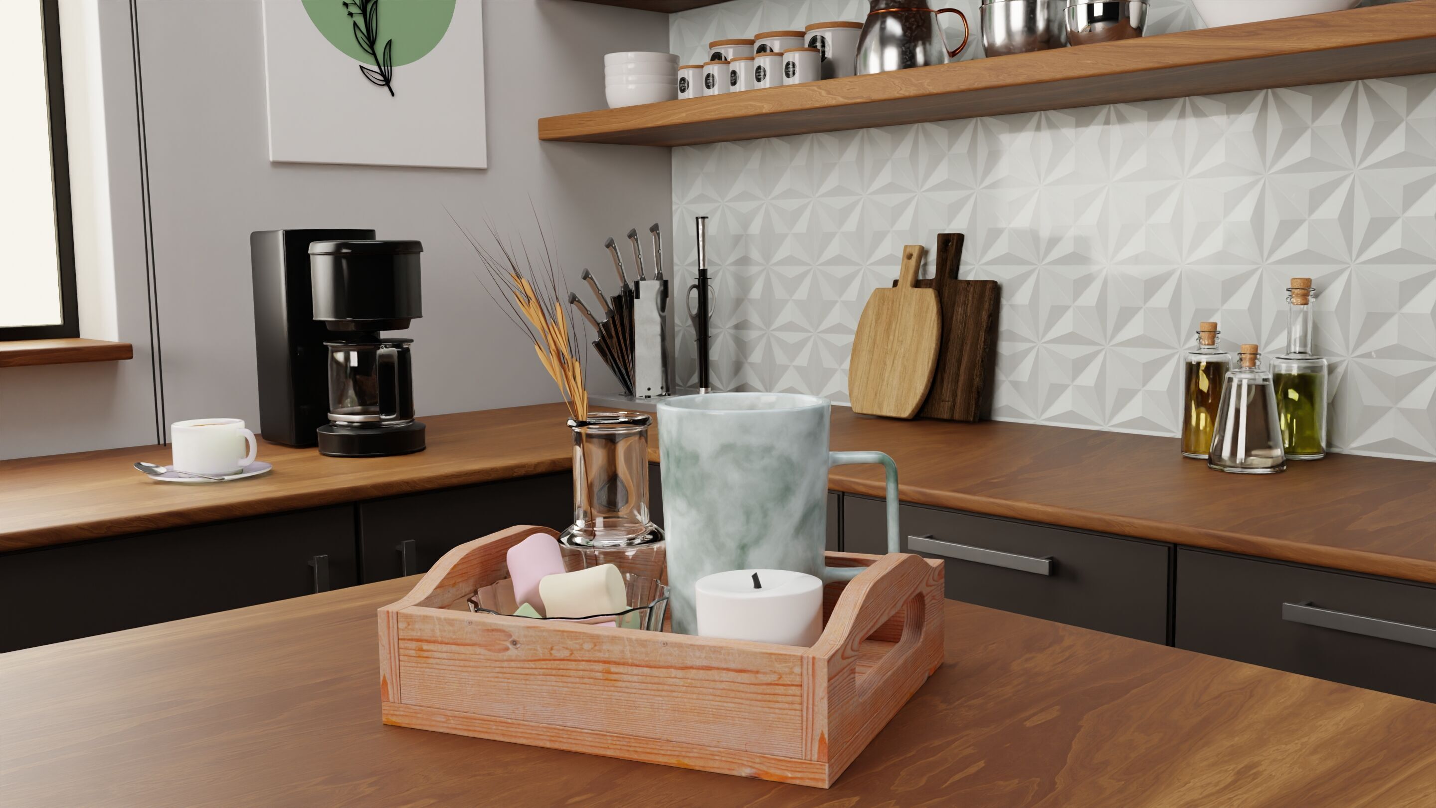 Kitchen 3D model_4