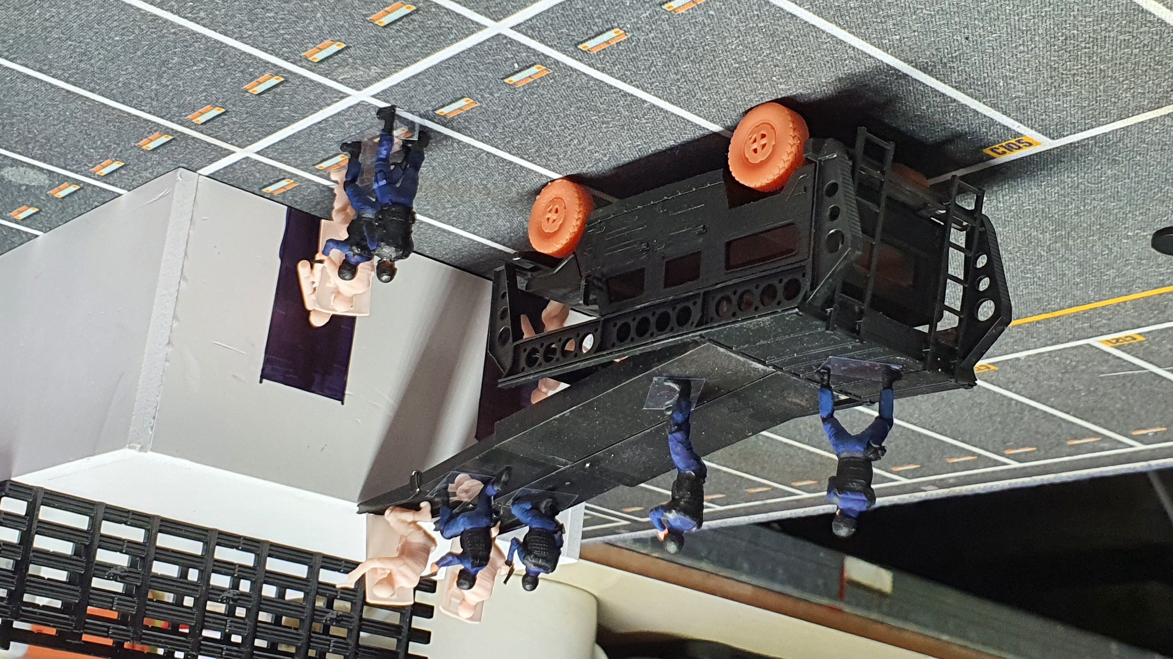 Uro Vamtac S3 in use with GEO in counter terrorism role 3D print model_2