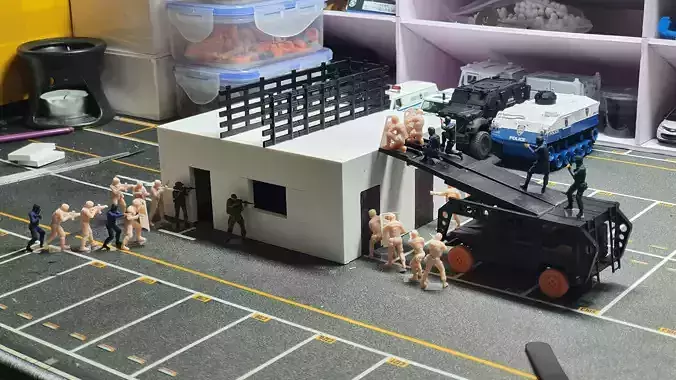 Uro Vamtac S3 in use with GEO in counter terrorism role