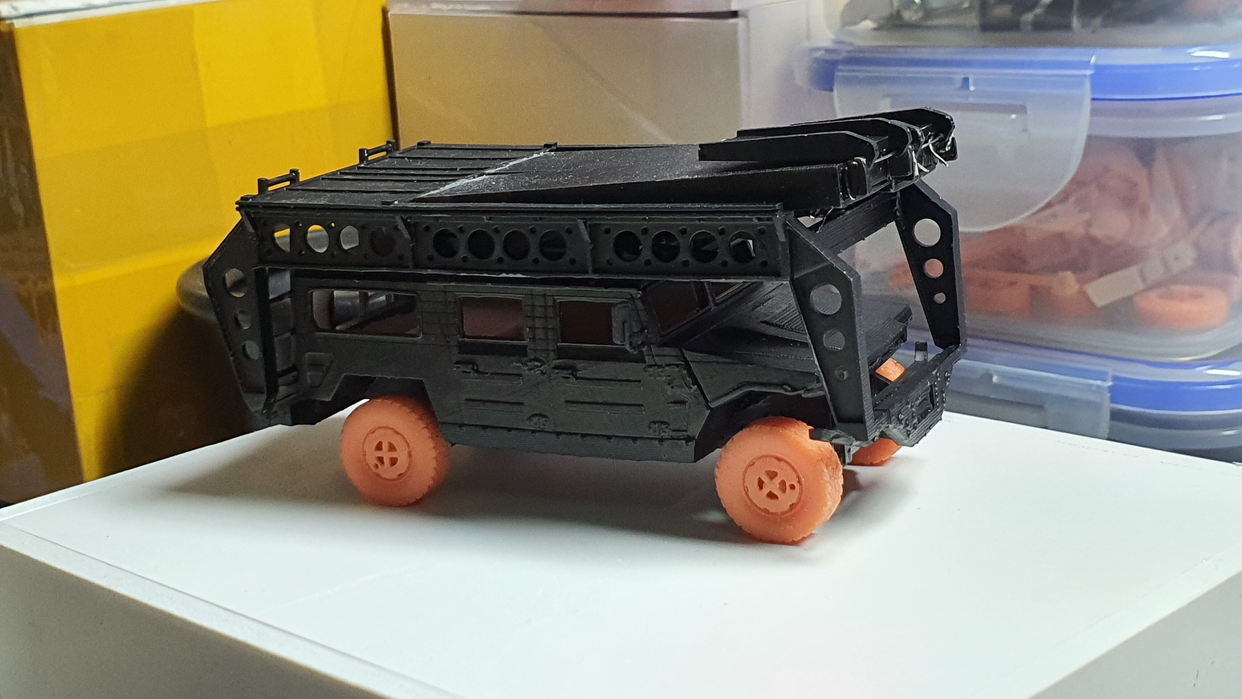 Uro Vamtac S3 in use with GEO in counter terrorism role 3D print model_5