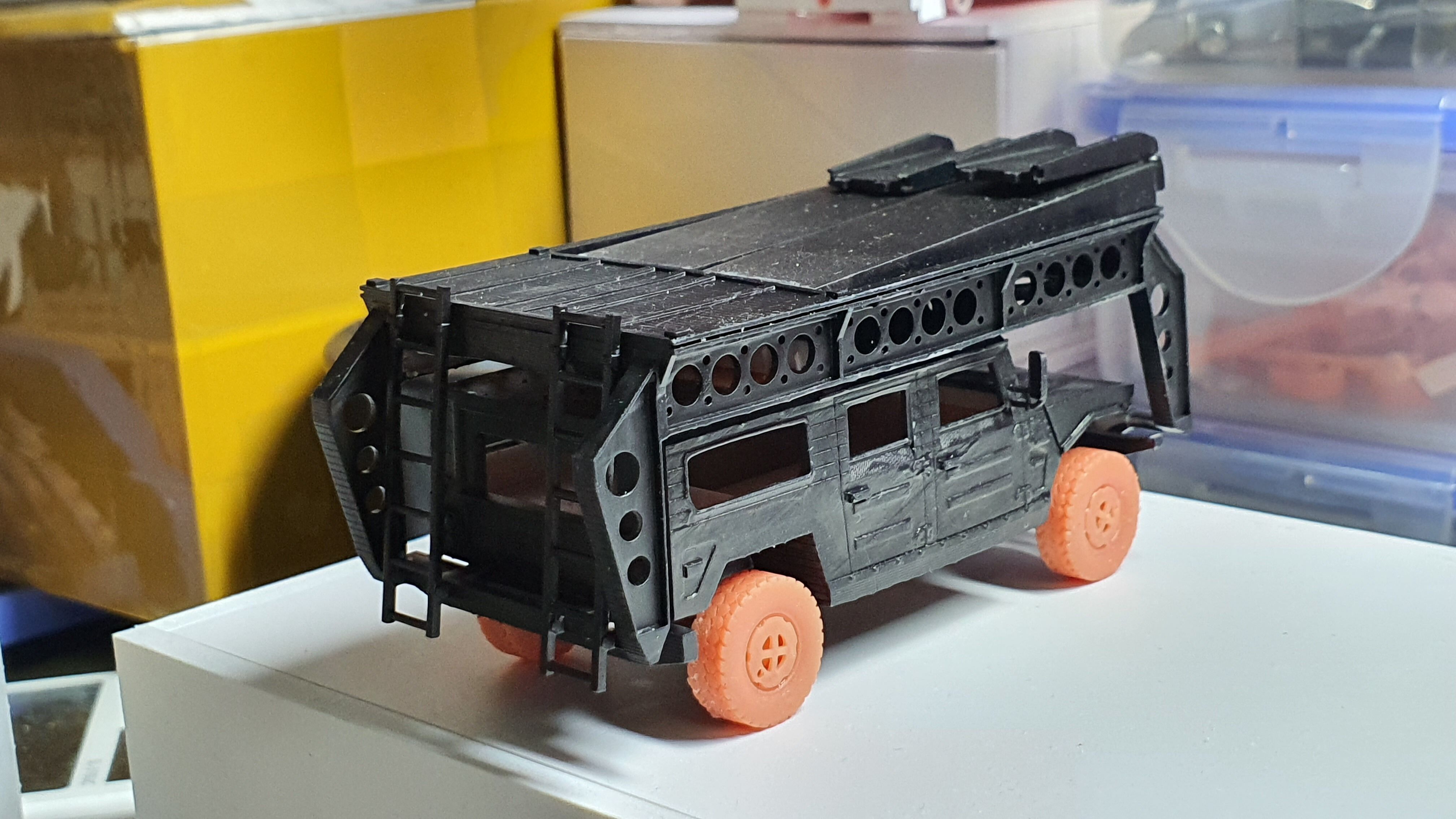 Uro Vamtac S3 in use with GEO in counter terrorism role 3D print model_4