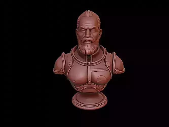 Space Emperor Bust