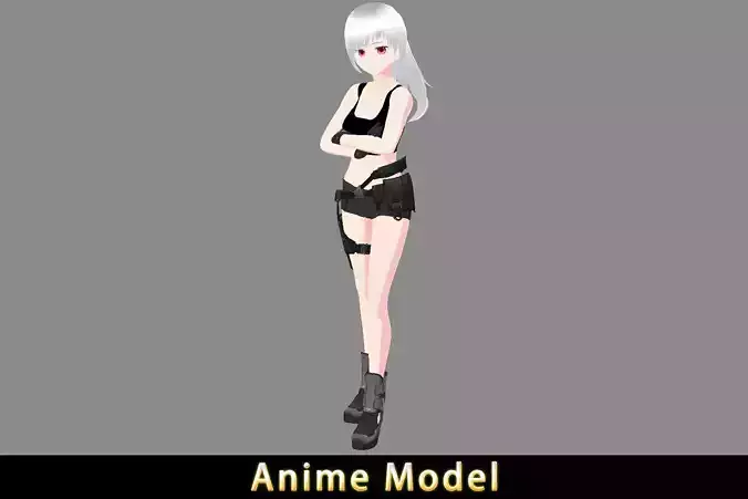 Anime Character - Agent Female