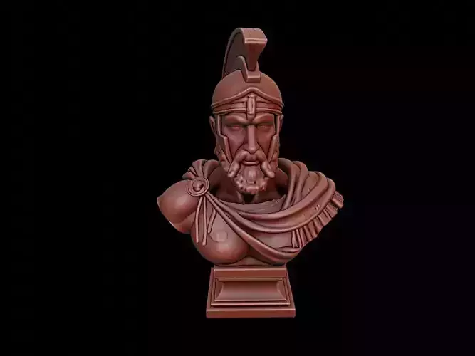 Spartan Hoplite Bust