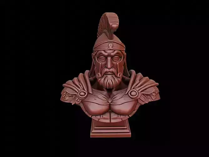 Spartan King Bust