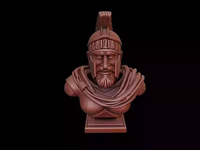 Spartan King Bust