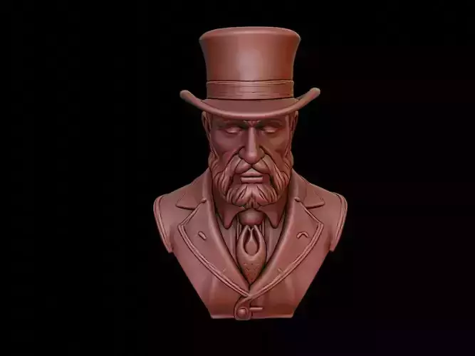 Steampunk Gentleman Bust