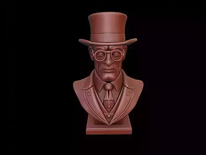 Steampunk Gentleman Bust