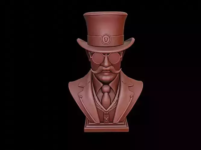 Steampunk Gentleman Bust