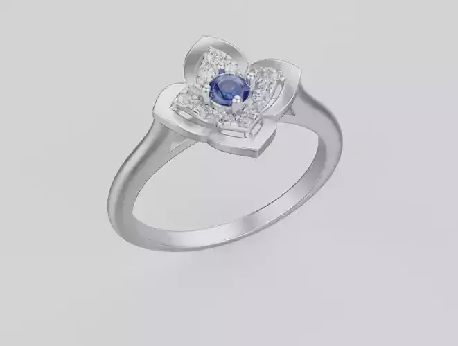 Flower Ring 91321
