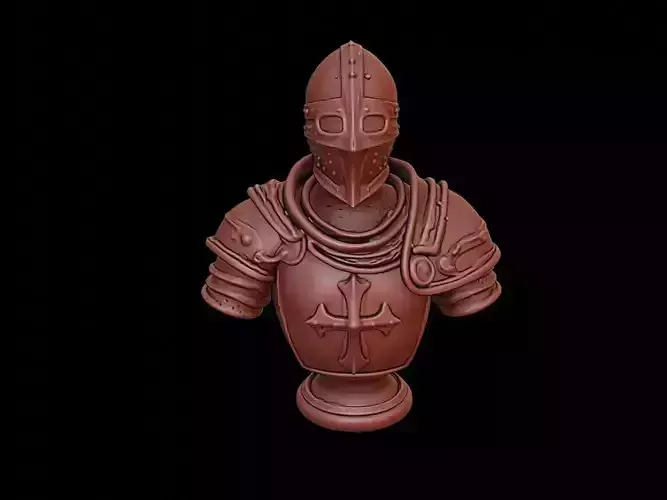 Templar Knight Bust