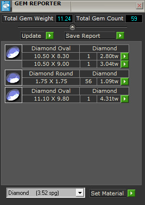 Ring and Earrings set 91258 3D print model_9