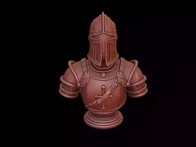 Templar Knight Bust