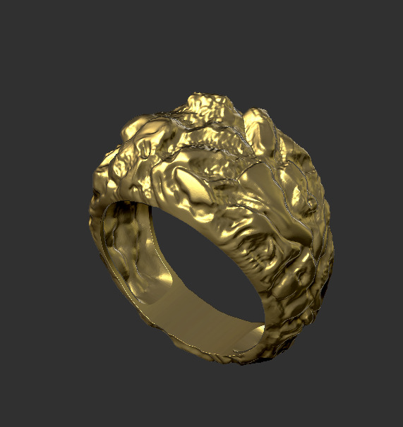 Ring 91434 3D print model_5
