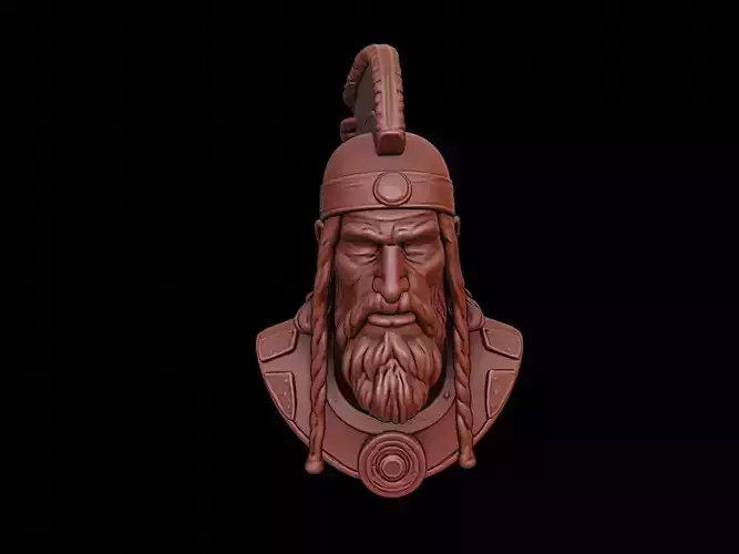 Tribal Chieftain Bust