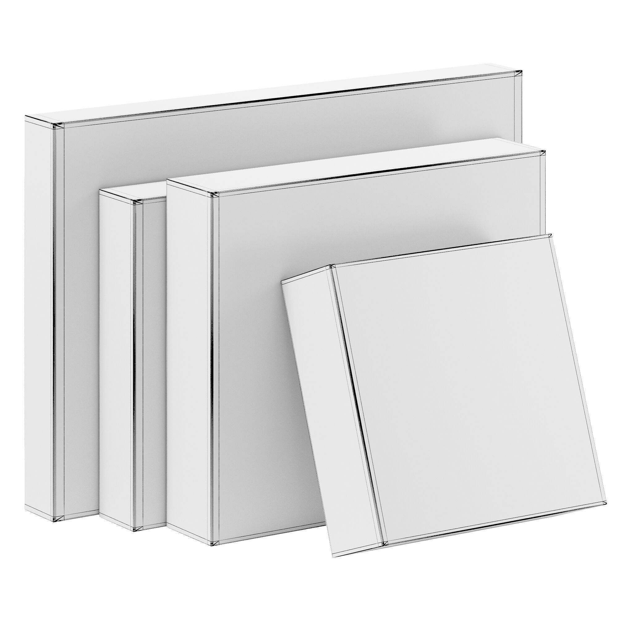 Board Games Pack 16 3D model_9