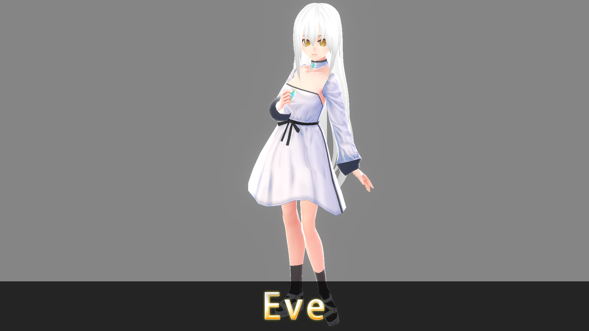 Anime Character - Eve-Princess 3D model_1