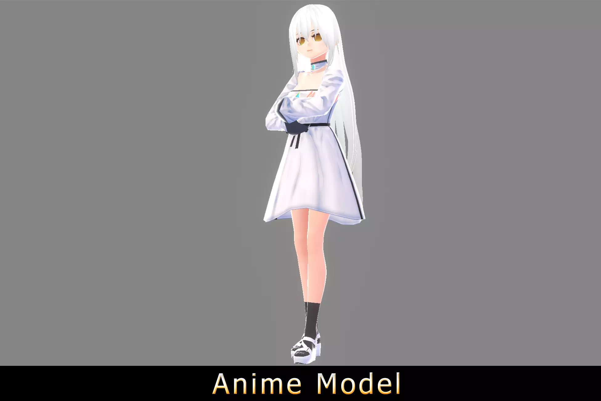 Anime Character - Eve-Princess 3D model_0