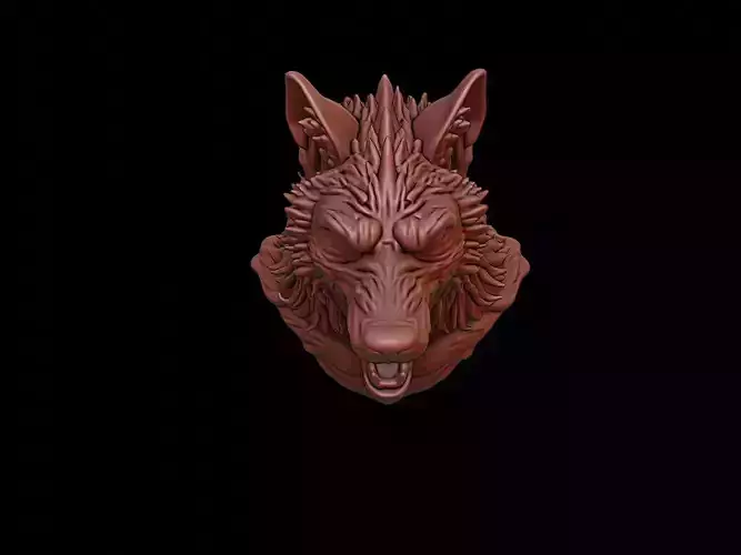 Werewolf Bust