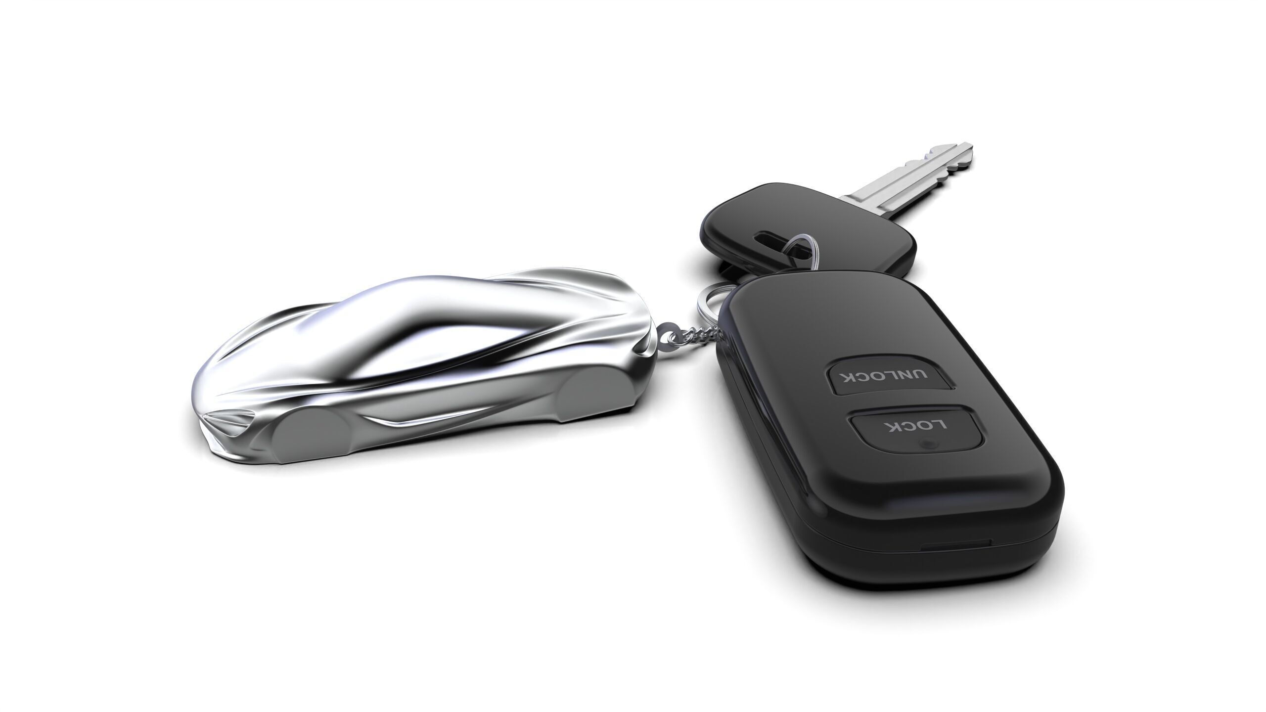 McLaren 720s Speedform Automotive Sculpture Keychain 3D print model_5