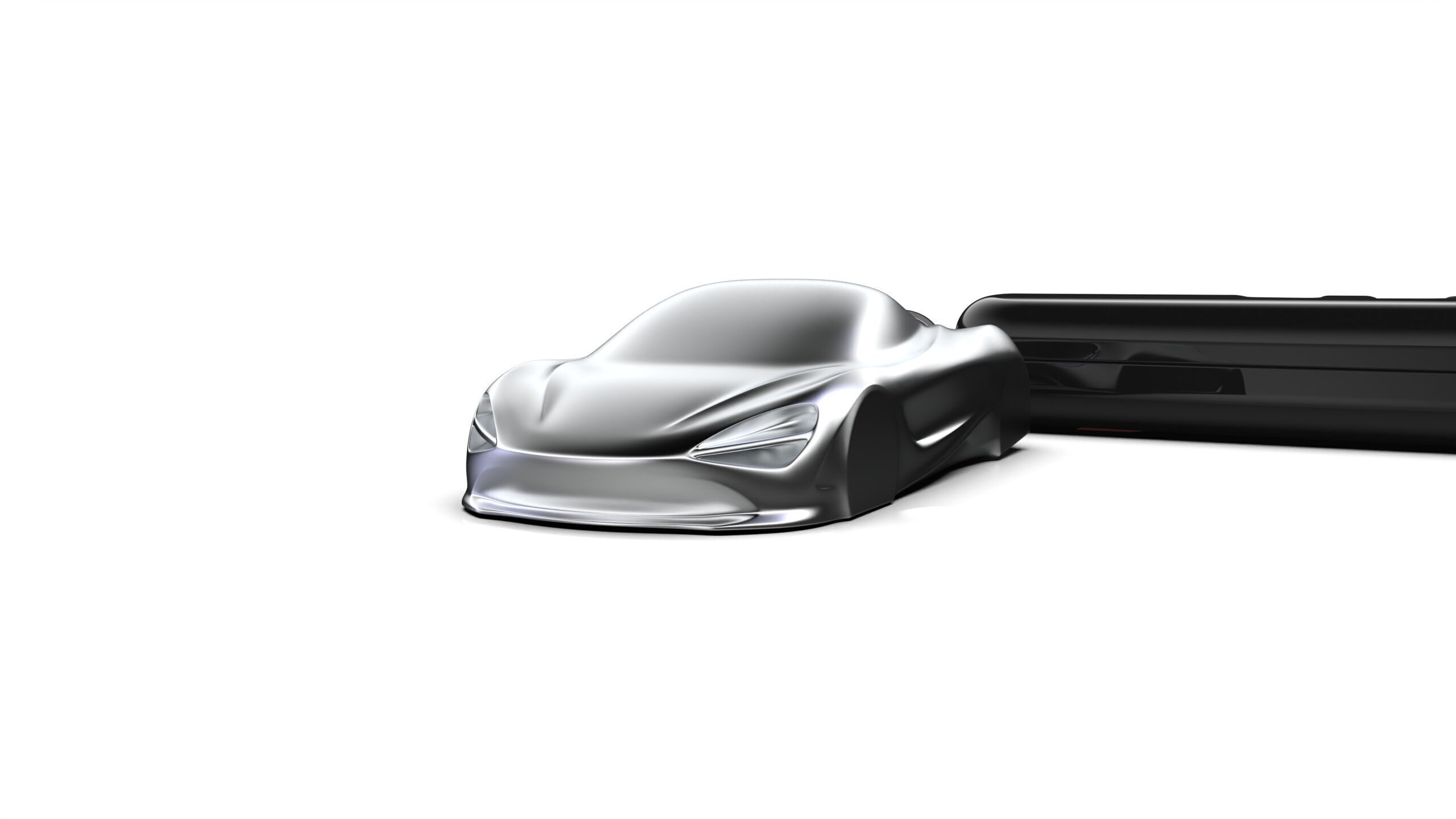 McLaren 720s Speedform Automotive Sculpture Keychain 3D print model_1