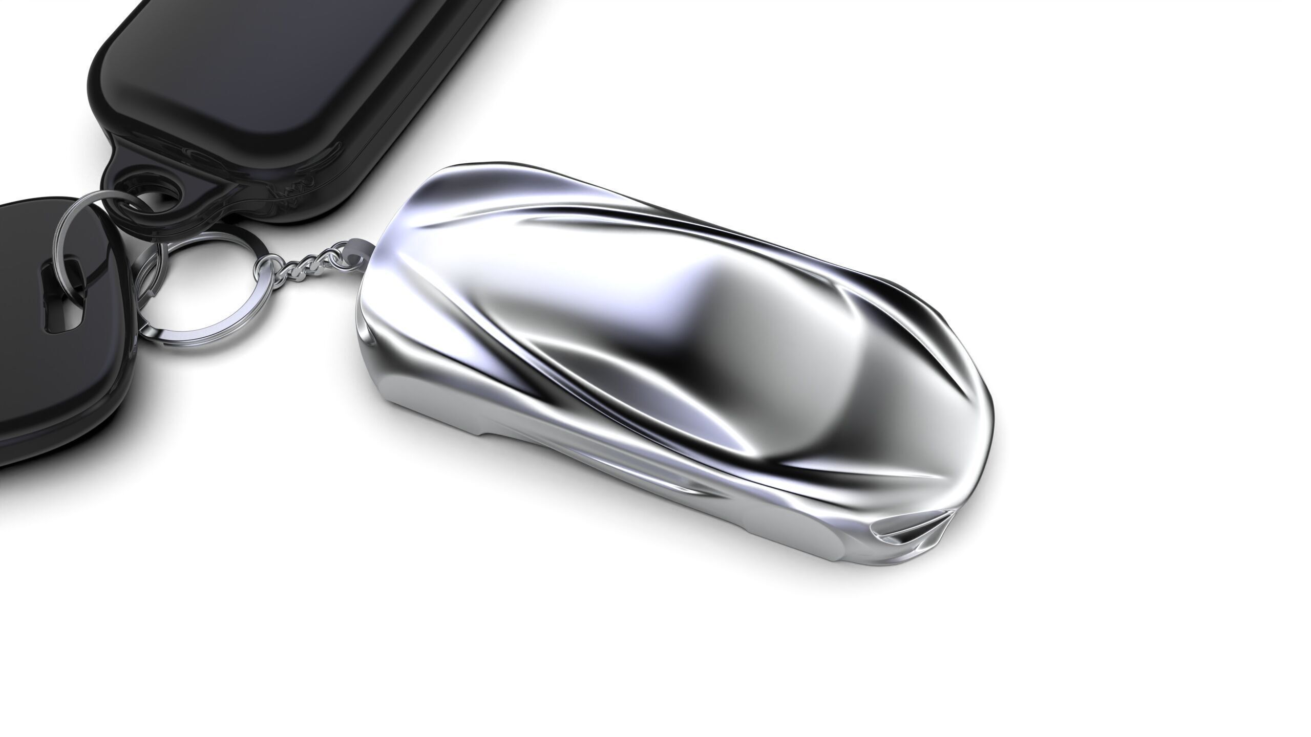 McLaren 720s Speedform Automotive Sculpture Keychain 3D print model_2