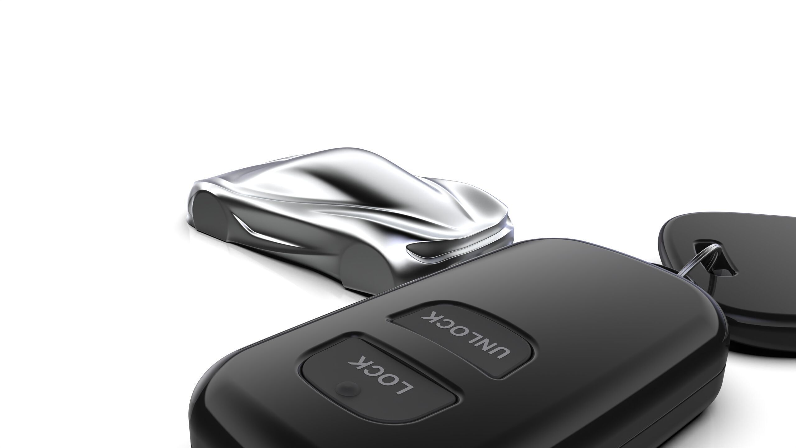 McLaren 720s Speedform Automotive Sculpture Keychain 3D print model_9