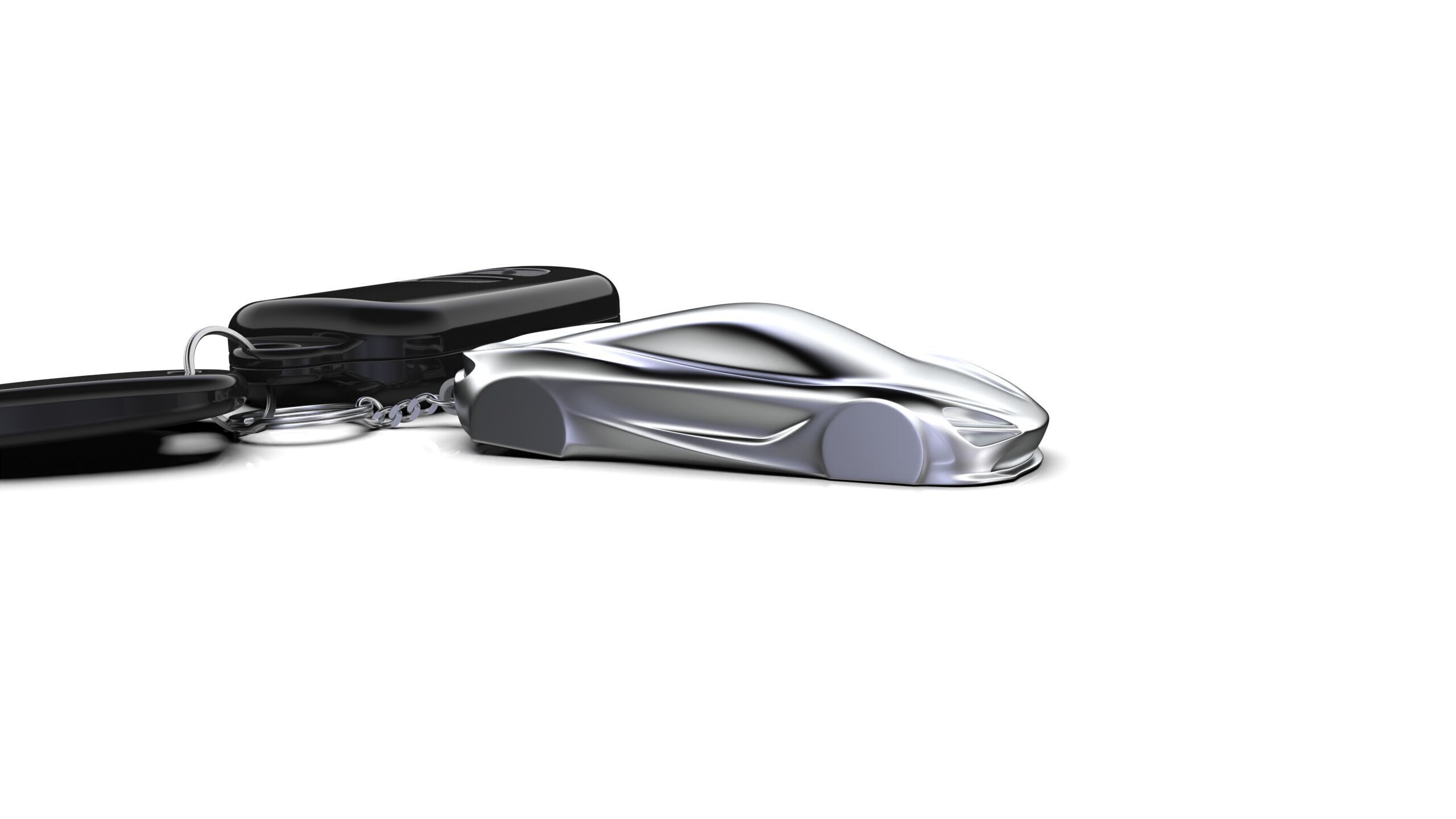 McLaren 720s Speedform Automotive Sculpture Keychain 3D print model_11