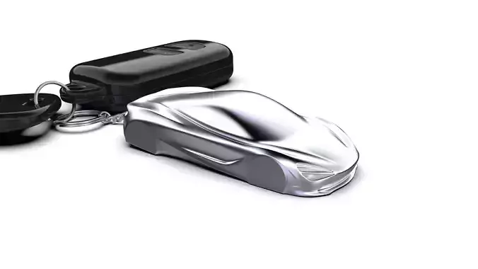 McLaren 720s Speedform Automotive Sculpture Keychain 3D print model