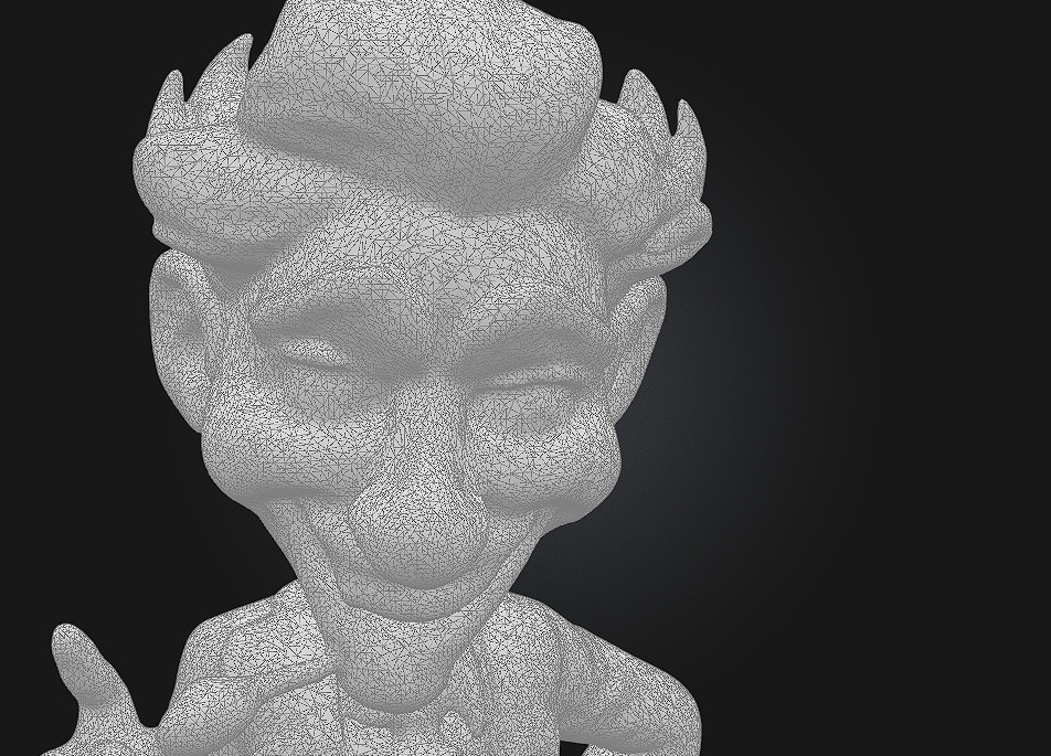 Joker 3D Printable Stylized Caricature 3D print model_8