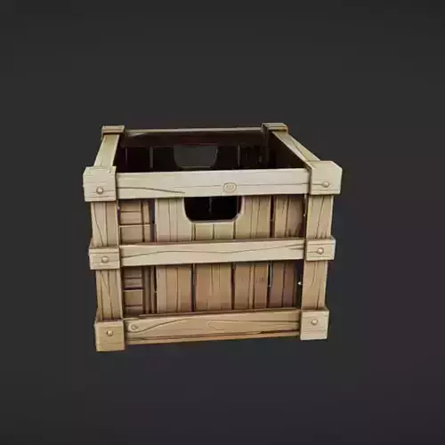 wooden crate