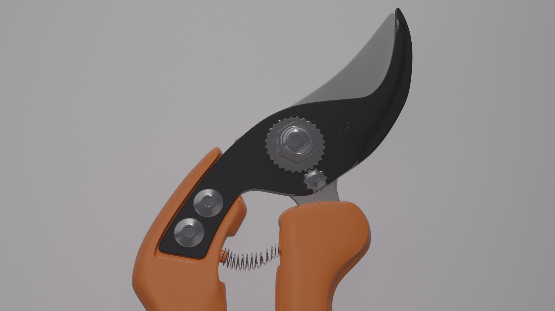 Garden Shears 3D model_4