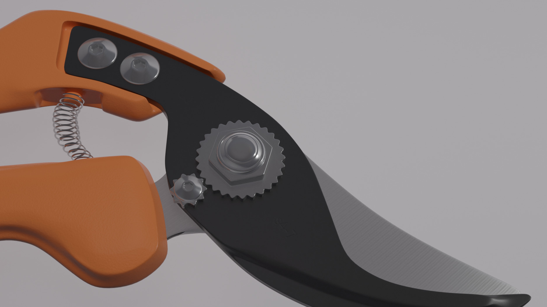 Garden Shears 3D model_3