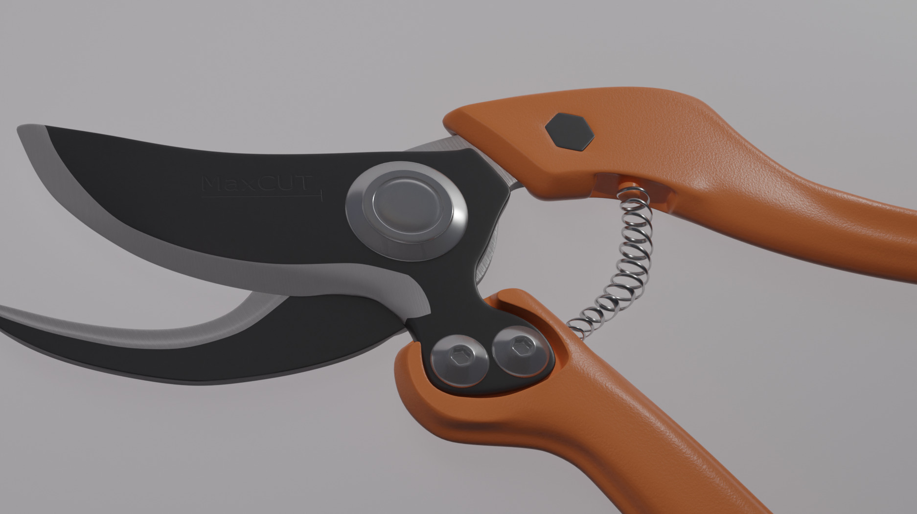 Garden Shears 3D model_2