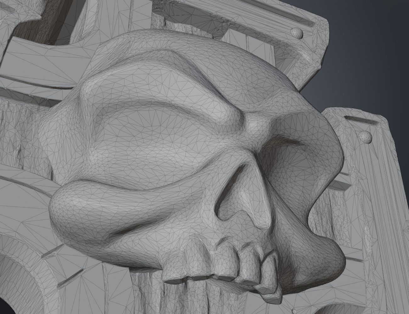 Space Marine Purity Trophy Cross Free 3D print model_8