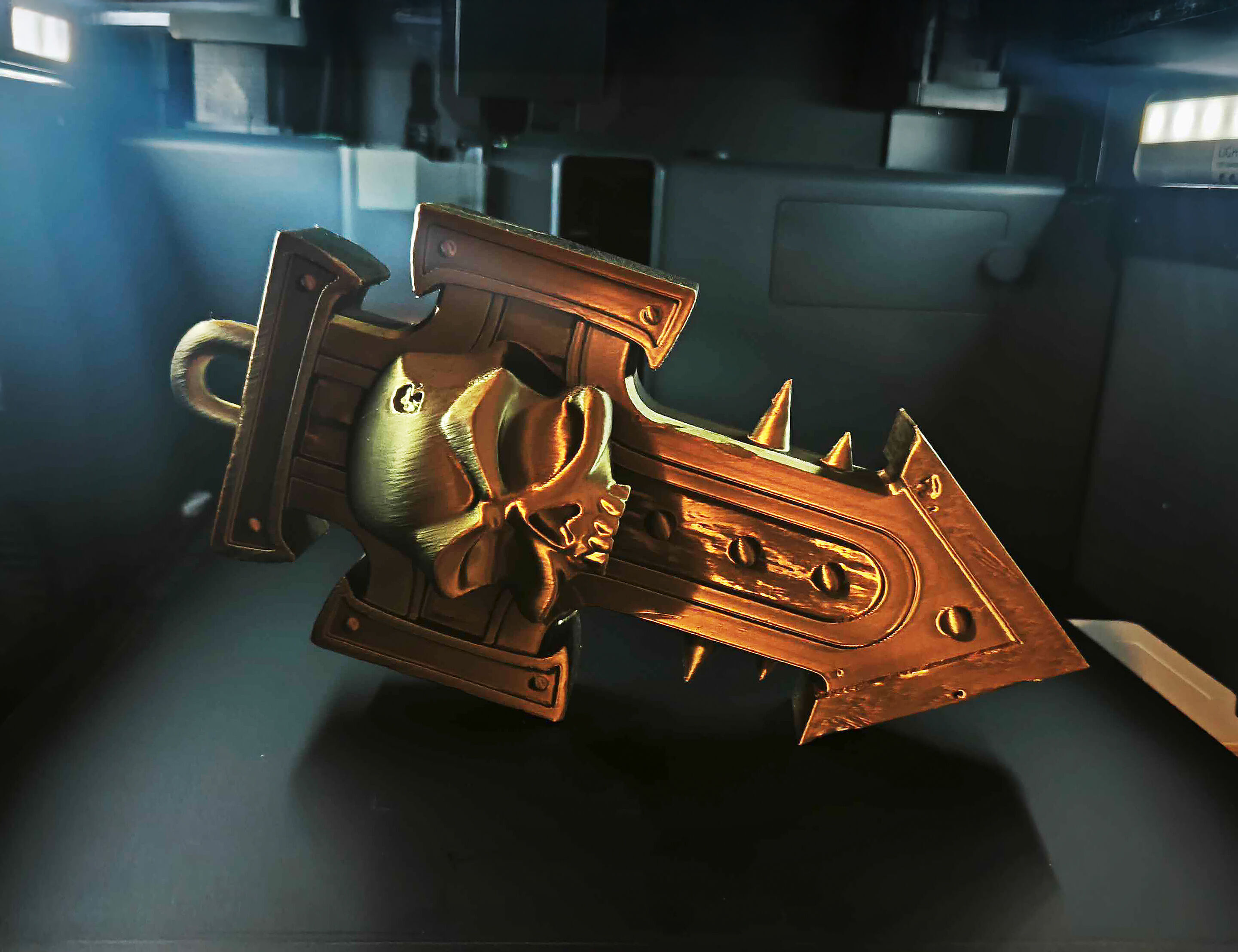 Space Marine Purity Trophy Cross Free 3D print model_1