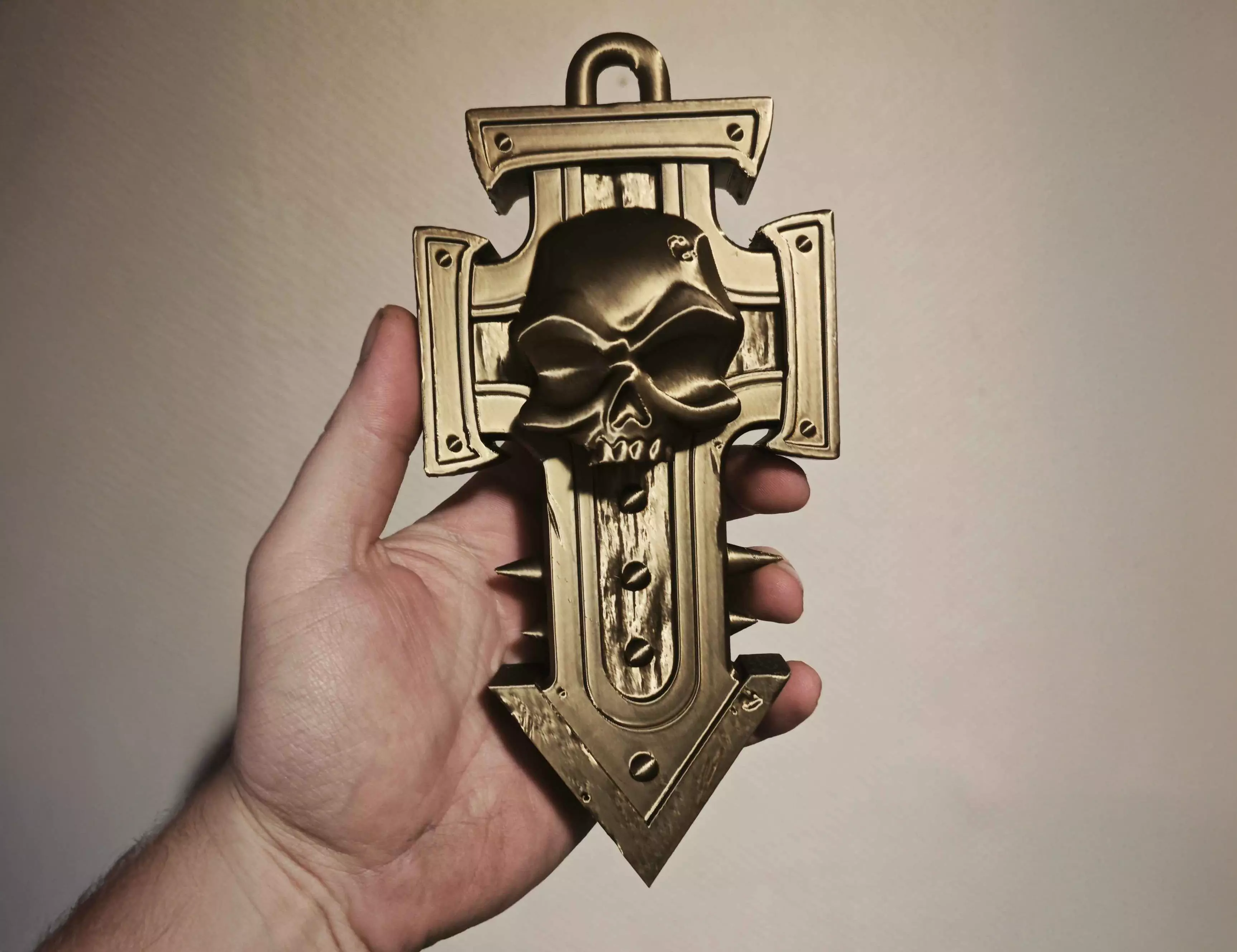 Space Marine Purity Trophy Cross Free 3D print model_0