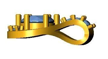  Stylish Pendant ready STL model for print 3D print model_4