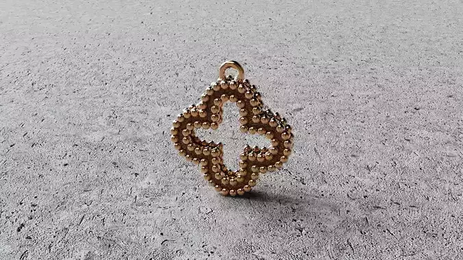 Van Cleef Clover Pendant