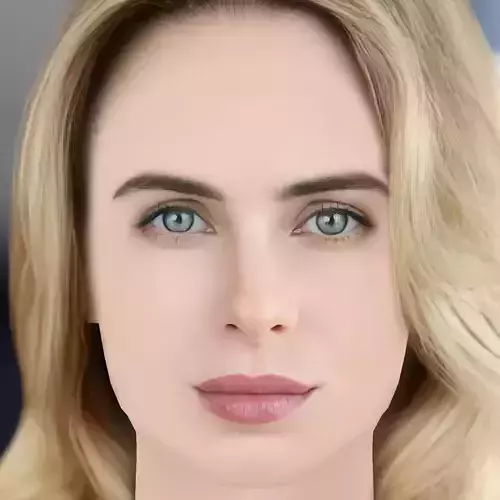 Holly Deveaux Head - No Hair - Low poly head for game