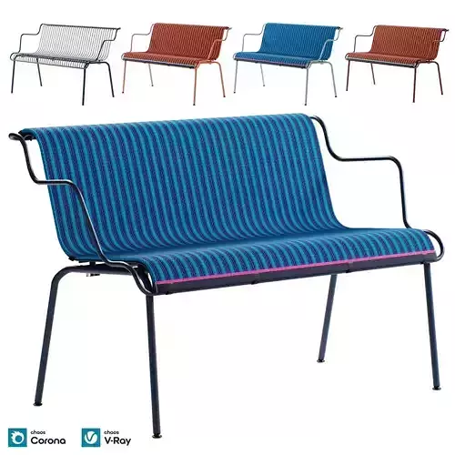 Bench Magis South 3D model