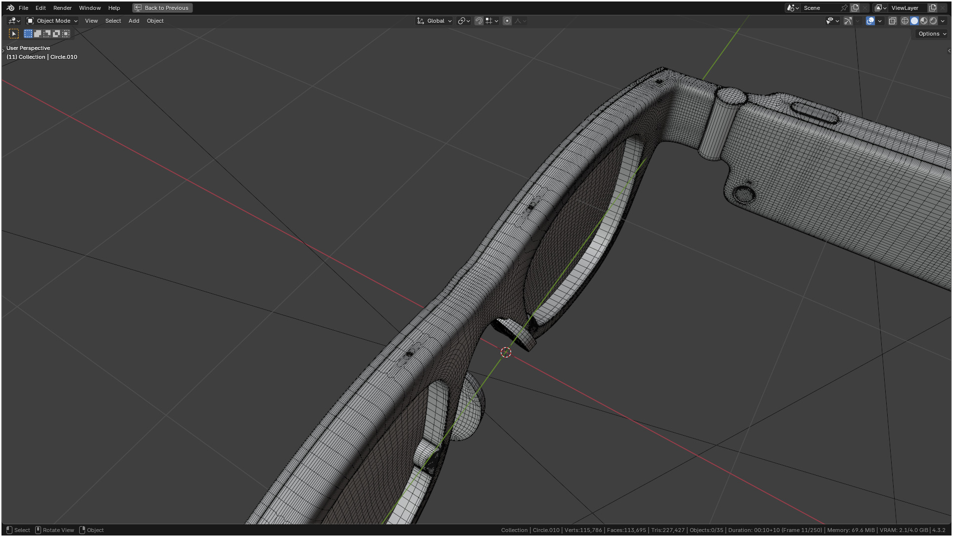 Aria Gen 2 Smart Glasses 3D model_55