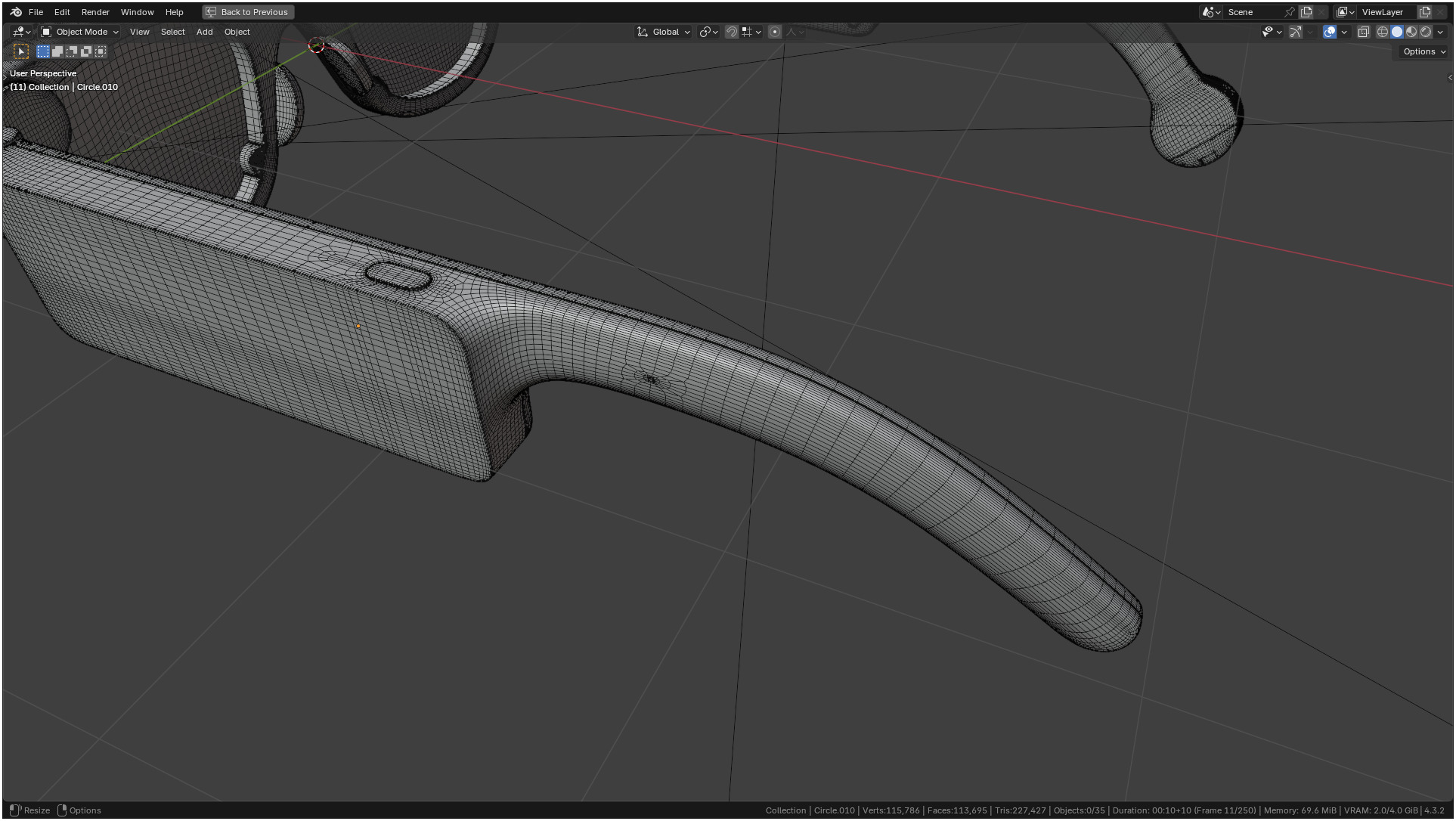 Aria Gen 2 Smart Glasses 3D model_53