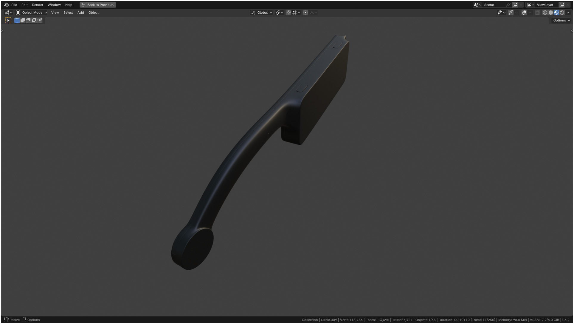 Aria Gen 2 Smart Glasses 3D model_44